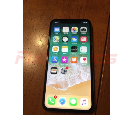 Apple iPhone X 64GB Silver  AT&T  